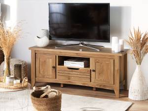 Meuble TV AGORA Marron - Bois manufacturé - 138 x 60 x 43 cm