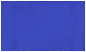 Duschtuch blau 70x140 cm Frottee Blau - Textil - 70 x 1 x 140 cm