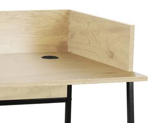 Schreibtisch BENTON Beige - Metall - 90 x 88 x 48 cm