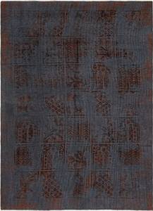 Tapis Vintage Royal XXVIII Bleu - Textile - 137 x 1 x 192 cm