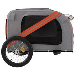 Remorque vélo pour chien 3028771-2 Orange - 134 x 74 x 69 cm