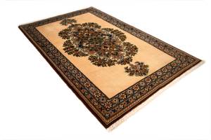 Tapis Ghom III Beige - Textile - 75 x 1 x 118 cm