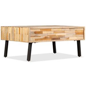 Couchtisch D875 Braun - Massivholz - 65 x 40 x 90 cm