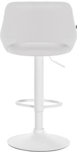 Tabouret de bar Milet Blanc - Blanc