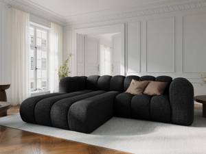 modulares Ecksofa LUPINE 3 Sitzplätze Schwarz