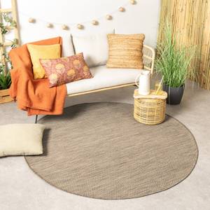 In- & Outdoor Teppich R Malta Arrow Creme - 100 x 100 cm