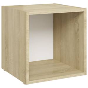 TV-Schrank 3008935_2 (2er Set) Eiche Sonoma Dekor - Weiß