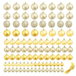 Weihnachtskugel (100er Set) 295555 Gold