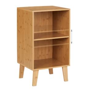 Petite bibliothèque Marron - Bambou - Bois manufacturé - 40 x 70 x 35 cm