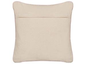 Coussin décoratif GAZANIA Beige - Blanc - 45 x 8 x 45 cm - Nombre de pièces dans le lot : 1