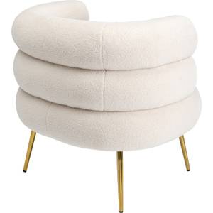 Fauteuil Livelli Beige - Textile - 74 x 78 x 74 cm