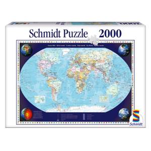 Puzzle Unsere Welt 2000 Teile Papier - 28 x 6 x 38 cm