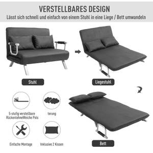 Schlafsofa 833-042 Grau