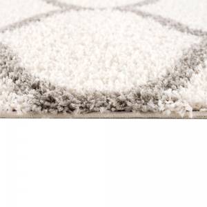 Tapis shaggy SG MADRID 80x150 crème Blanc crème - 80 x 150 cm