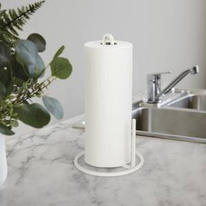 Porte essuie-tout Squire Blanc - Métal - Hauteur : 32 cm