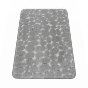 Badematte Corby 256 Grau - 60 x 100 cm