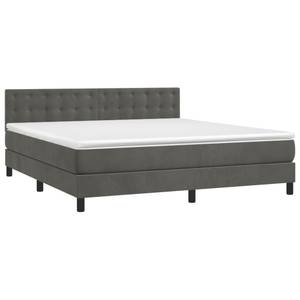 Boxspringbett 3017268-21 Dunkelgrau - Breite: 180 cm