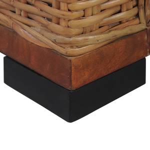 Ensemble de canapés(lot de 2) 298258-1 Marron - Rotin - Bois massif - Bois/Imitation - 191 x 66 x 78 cm