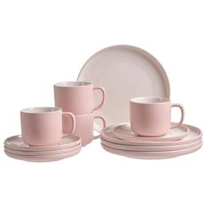 Kaffeeservice Jasper 12er Set Rosé