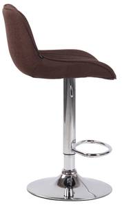 Tabouret de bar Lentini Marron - Argenté