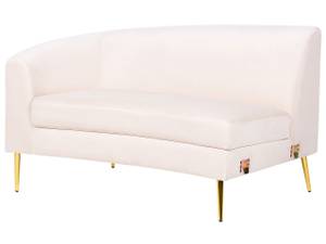 U-förmiges Sofa MOSS Beige - Creme - Gold