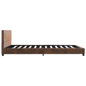 Bettgestell-K-12731 Braun - Holzwerkstoff - 124 x 65 x 210 cm