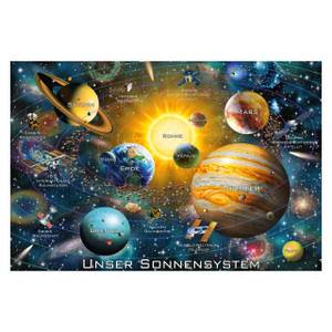 SchmidtPuzzle  Sonnensystem 200 Teile Papier - 20 x 4 x 28 cm