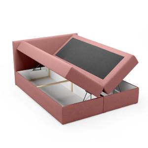 Boxspringbett Doppelbett Pinet Pink - Breite: 160 cm