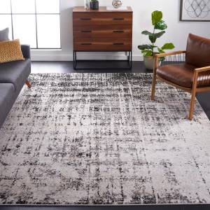 Innenteppich Brianna ADIRONDACK Schwarz - Silber - 245 x 305 cm