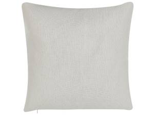 Coussin décoratif GOMPHRENA Beige - Doré - Blanc - Textile - 45 x 10 x 45 cm