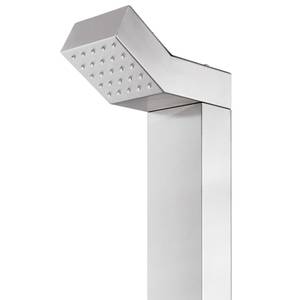 Douche de jardin 315939 Argenté - Métal - 12 x 220 x 20 cm