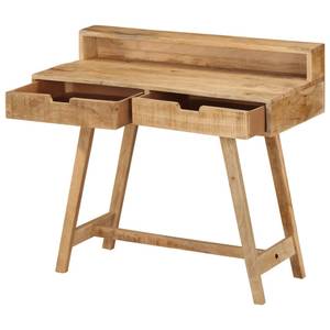 Schreibtisch Braun - Massivholz - Holzart/Dekor - 100 x 90 x 100 cm