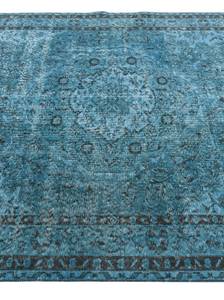 Teppich Ultra Vintage CDXXV Blau - Textil - 170 x 1 x 267 cm