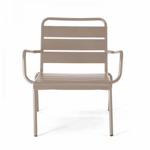 Relaxsessel mit Hocker Palavas Taupe