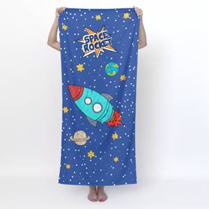 Space rocket Handtuch Textil - 1 x 70 x 150 cm