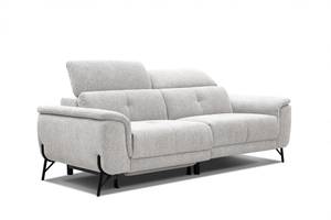 Sofa Avena (3-Sitzer mit Relax L) Hellgrau