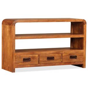 TV-Möbel 244681 Braun - Massivholz - Holzart/Dekor - 90 x 55 x 30 cm