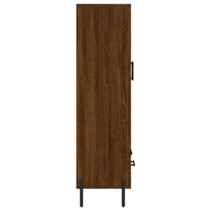 Highboard DE2163 Eiche Schwarzbraun Dekor