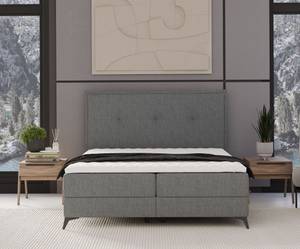 Boxspringbett Menzzo Graphit - Breite: 160 cm