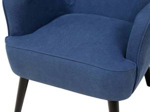 Fauteuil LOKEN Noir - Bleu - Bleu marine