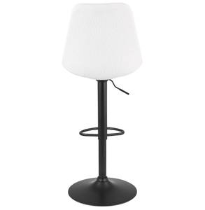 Tabouret De Bar ROSITA Blanc - Métal - 48 x 103 x 55 cm