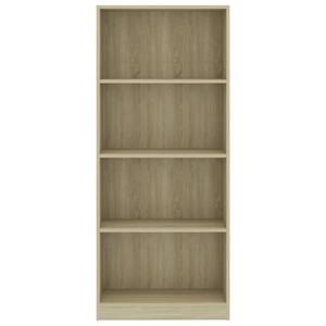 Bücherregal 3016500-4 Eiche Sonoma Dekor - 60 x 142 cm