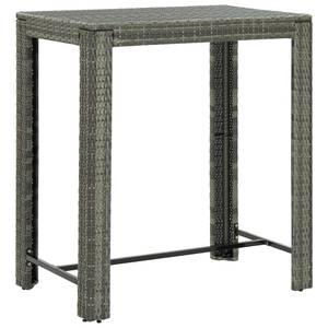 Bartisch 3005005 Grau - Kunststoff - Polyrattan - 61 x 111 x 100 cm