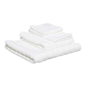 serviette pour invités SQUARE Blanc - Textile - 30 x 1 x 50 cm