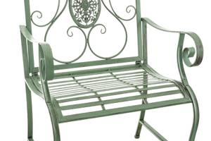 Chaises de jardin Punjab Lot de 2 Vert