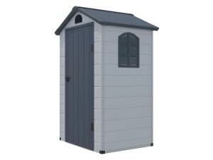 Cabane de jardin CESIO Gris - Cire - 104 x 168 x 120 cm