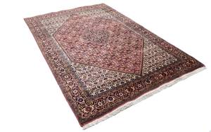 Bidjar - Zanjan - 255x170cm Rot - Naturfaser - 170 x 2 x 255 cm