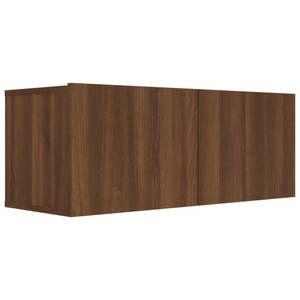 TV-Schrank D587 Eiche Schwarzbraun Dekor