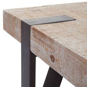 Couchtisch A15b Braun - Metall - Holzart/Dekor - Holz teilmassiv - 120 x 40 x 60 cm