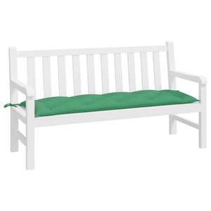 Coussin de banc de jardin Vert - Profondeur : 150 cm